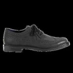 New Cole Haan COOPER SQ SQUARE WINGTIP Shoes size 10.5 $298 BLACK REFLECTIVE