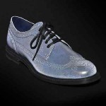 New Cole Haan COOPER SQ SQUARE WINGTIP Shoes size 10.5 $298 BLACK REFLECTIVE