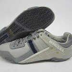 MENS DIESEL TRACKKERS KORBIN II DARK GREY/LIGHT GREY/BLUE SIZE US 12 NIB #1D