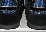 HUGO BOSS ORANGE SIMBAD BLACK BLUE LEATHER MESH SNEAKERS SHOES 41 – 8 WORN 1X