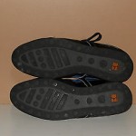 HUGO BOSS ORANGE SIMBAD BLACK BLUE LEATHER MESH SNEAKERS SHOES 41 – 8 WORN 1X