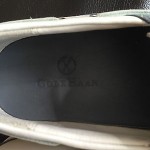 Cole Haan Men’s Size 11 M White Leather & Blue Suede Yacht shoes – Vibram sole
