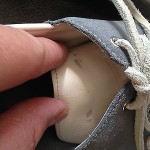 Cole Haan Men’s Size 11 M White Leather & Blue Suede Yacht shoes – Vibram sole