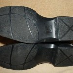COLE HAAN Slip On Loafers, Black Leather with Nike Air – Size 8.5 M