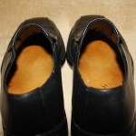 COLE HAAN Slip On Loafers, Black Leather with Nike Air – Size 8.5 M