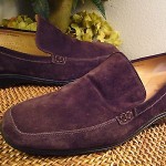 COLE HAAN Italy Collection Men’s Size 15 M Brown Suede Slip-on Loafer NIKE AIR