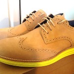 New Cole Haan LUNARGRAND WINGTIP sandstone color size 9.5