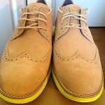 New Cole Haan LUNARGRAND WINGTIP sandstone color size 9.5