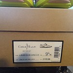 New Cole Haan LUNARGRAND WINGTIP sandstone color size 9.5