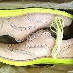 New Cole Haan LUNARGRAND WINGTIP sandstone color size 9.5