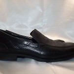 Men’s Cole Haan Nike Air soft black leather casual loafers slip ons sz 10 M