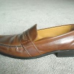 COLE HAAN TAN LEATHER LOAFERS –  SZ 16M