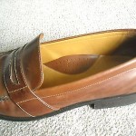 COLE HAAN TAN LEATHER LOAFERS –  SZ 16M
