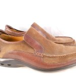 Cole Haan Men Brown Leather Nike Air Loafers Casual Mocs Size 10.5M