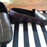 COLE HAAN 9B LEATHER BROWN HIGH QUALITY MENS LOAFERS NARROW SHOES