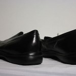 COLE HAAN NIKE AIR MEN’S BLACK LEATHER SLIP ON LOAFERS SIZE 8.5M