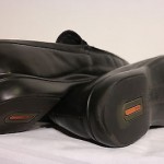 COLE HAAN NIKE AIR MEN’S BLACK LEATHER SLIP ON LOAFERS SIZE 8.5M
