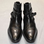 100% Authentic HUGO BOSS Black Ankle Boots Shoes Size 9.5