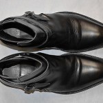 100% Authentic HUGO BOSS Black Ankle Boots Shoes Size 9.5