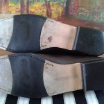 COLE HAAN 9B LEATHER BROWN HIGH QUALITY MENS LOAFERS NARROW SHOES