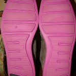 Cole Haan Lunargrand Chukka Gray Suede/Pink. Size 10.5