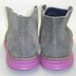 NEW COLE HAAN LUNARGRAND CHUKKA BOOT SIZE 11 GRAY SUEDE PINK NIKE SHOES