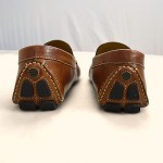 Burnt Caramel Brown Leather COLE HAAN  Casual Moccasin Driving Penny Loafers 9 M