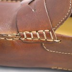 Burnt Caramel Brown Leather COLE HAAN  Casual Moccasin Driving Penny Loafers 9 M