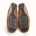 Burnt Caramel Brown Leather COLE HAAN  Casual Moccasin Driving Penny Loafers 9 M