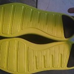 Cole Haan mens Lunarlon 8.5 brown and yellow