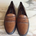 BRAGANO by COLE HAAN WOVEN Multi color leather Mens Shoes 9.5 M