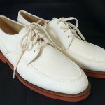 COLE HAAN Oxford TERRILL Shoes WHITE/Creme Suede NUBUCK Lace Up USA 8.5 B New