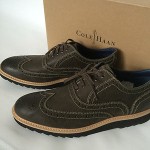 Cole Haan Morris Wingtip Oxford II SZ 10  Olive C11822