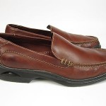 COLE HAAN NIKE AIR BROWN LEATHER SLIP ON LOAFERS MEN’S SHOE SIZE 11 M