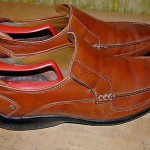 COLE HAAN Tan Leather Casual Slip-On LOAFERS~Nike Air~Size 10.5~Free Ship!
