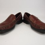 COLE HAAN NIKE AIR BROWN LEATHER SLIP ON LOAFERS MEN’S SHOE SIZE 11 M