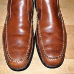 COLE HAAN Tan Leather Casual Slip-On LOAFERS~Nike Air~Size 10.5~Free Ship!