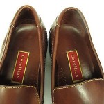 COLE HAAN NIKE AIR BROWN LEATHER SLIP ON LOAFERS MEN’S SHOE SIZE 11 M