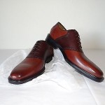 Cole Haan Men’s Leather Air Clifden Oxfords Saddle Shoes (Dark Brown 10.5 M)