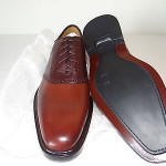 Cole Haan Men’s Leather Air Clifden Oxfords Saddle Shoes (Dark Brown 10.5 M)