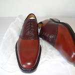 Cole Haan Men’s Leather Air Clifden Oxfords Saddle Shoes (Dark Brown 10.5 M)