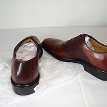 Cole Haan Men’s Leather Air Clifden Oxfords Saddle Shoes (Dark Brown 10.5 M)