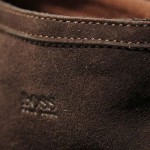 $295 Hugo Boss ITALY Brown Ankle Chukka Mens Boots 11 44 Casual Suede 10.5 43.5