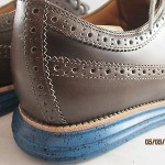 Men’s Cole Haan LunarGrand Long Wingtip Oxford Dark Grey Leather Shoes C12091