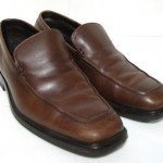 COLE HAAN Men’s Brown Leather Slip On Loafers Size 8 ½ Medium