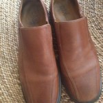 Cole Haan Mens Nike Air Brown Shoes 13 Slip On Dress Casual