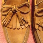 men’s COLE HAAN COUNTRYmen’s Size 11 brown leather kiltie tassel loafers