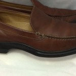 COLE HAAN Loafers Nike Air 11 Slip on Brown Leather Mens Shoes