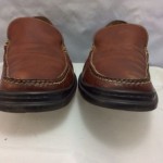 COLE HAAN Loafers Nike Air 11 Slip on Brown Leather Mens Shoes