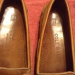 men’s COLE HAAN COUNTRYmen’s Size 11 brown leather kiltie tassel loafers